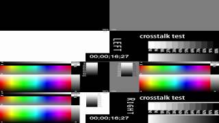 3D Screen Quality Test vid. Top-Bottom format 1080p