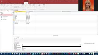 Project 1b   Modifying field properties to add captions and disallow blank values in a field