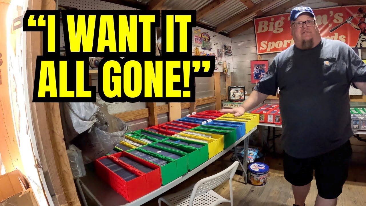 Сумасшедшее предложение спортивных карт на блошином рынке, которого я НИКОГДА не ожидал!