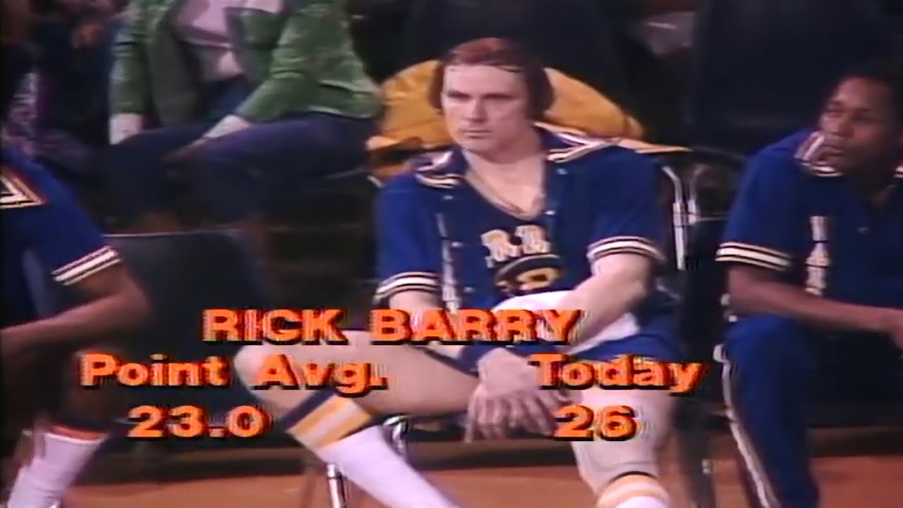 Rick Barry 31 pts vs Kings (1978) YouTube