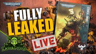π΄NEW Orks Codex Details LEAKED | TacticalTuesday 40k Live Stream Show