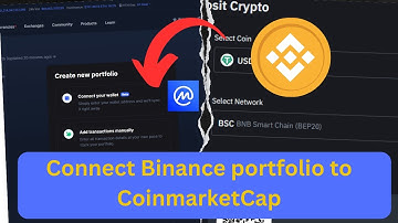 How to Connect Binance wallet to CoinMarketcap portfolio?