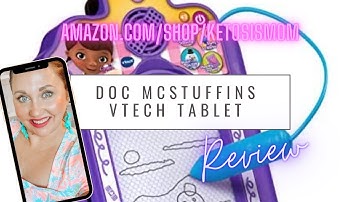 @KetosisMom Reviews Vtech Doc Mcstuffins Learning Tablet
