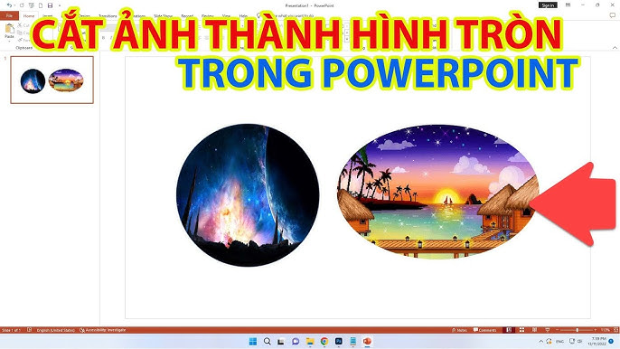 Image hình ảnh hình ảnh hình ảnh hình ảnh Lam - Cách Cắt Ảnh Thành Hình Tròn Trong Powerpoint - YouTube