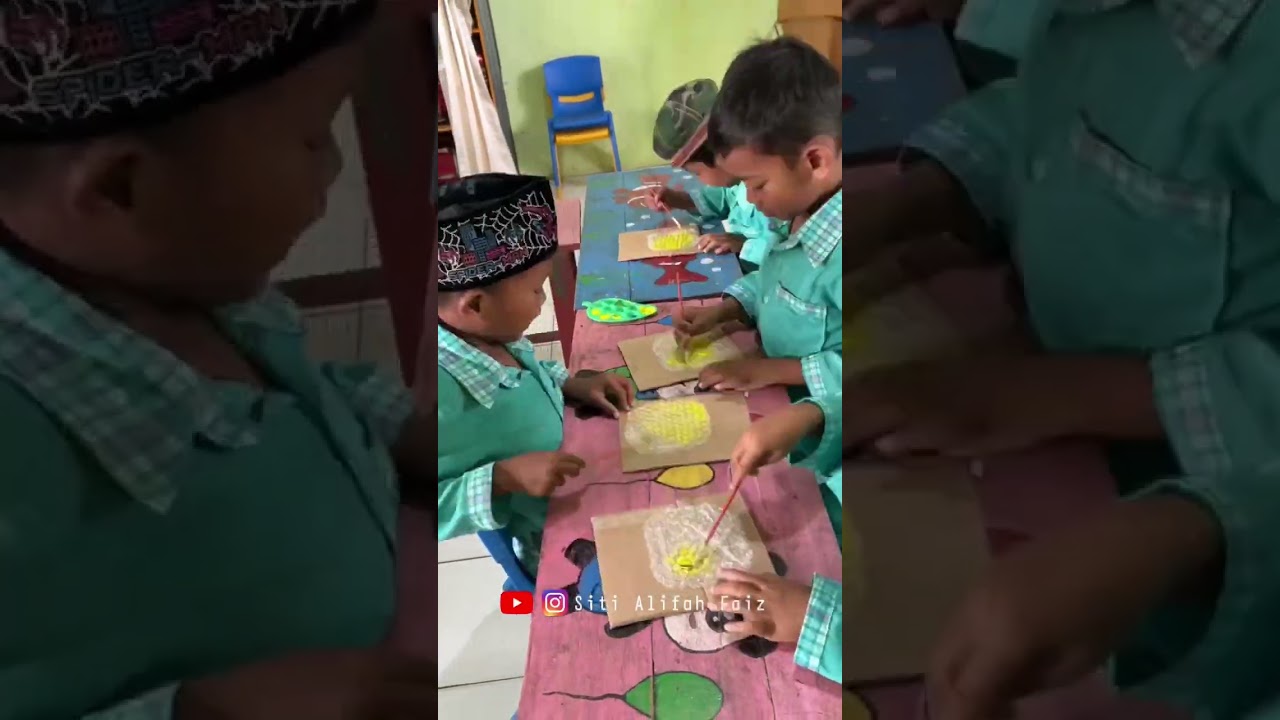 Ide Keeasi dari Bubble Wrap untuk PAUD 