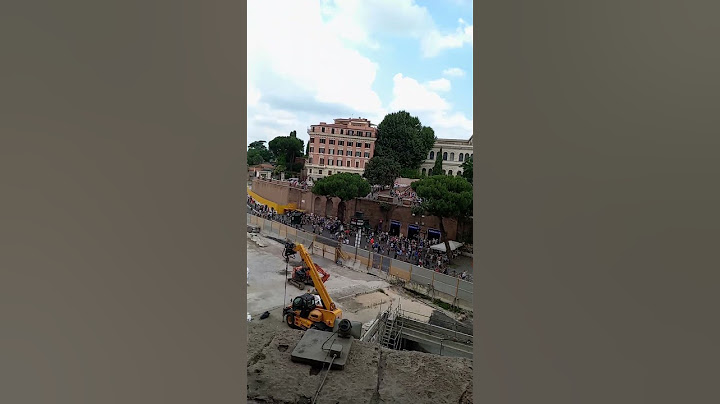 I cantieri della Metro c Roma alla fermata Colosseo con il collegamento sulla Metro b Roma