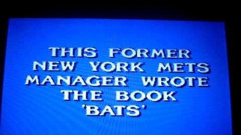 Jeopardy! Sports Edition SNES Gameplay 1 (Third and Final Redemption) Part 4