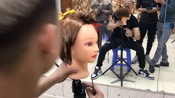 Hướng dẫn cắt SHOT BOB cho ae trong nghề còn yếu| SHOT BOB cutting guide for ae still weak job!