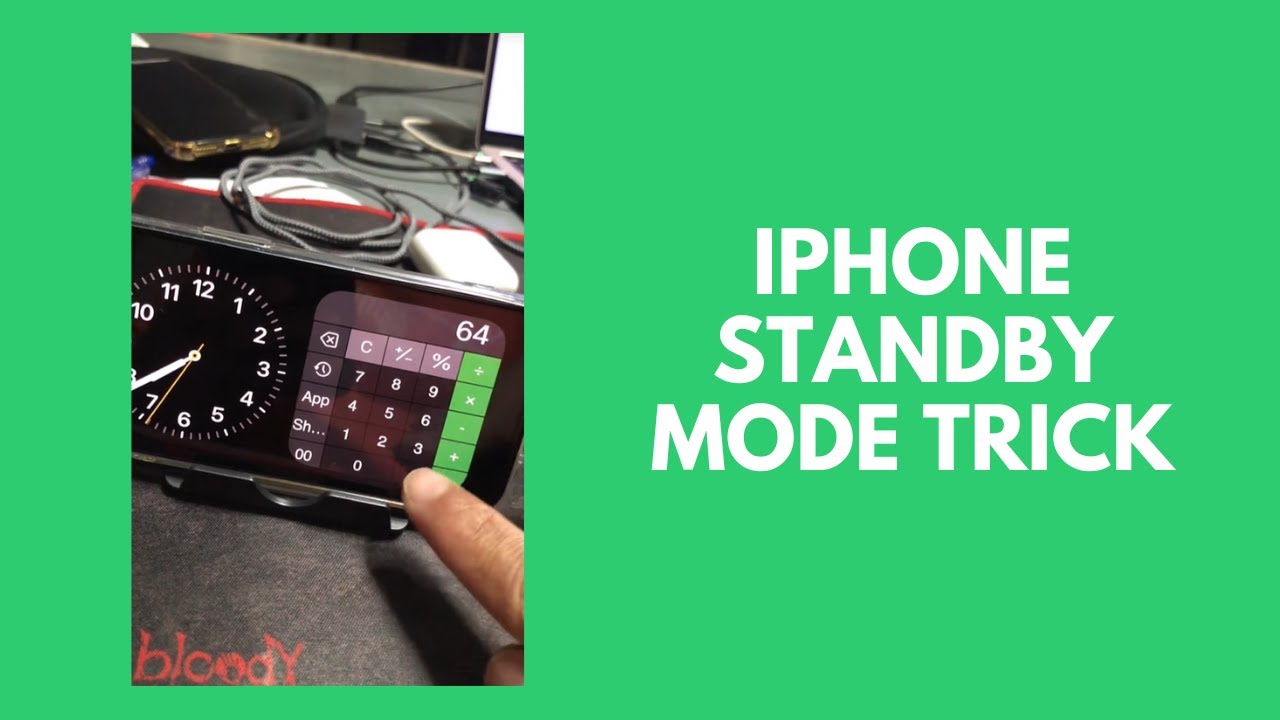 How To Add Calculator To IPhone Standby Mode YouTube How To Add Calculator To IPhone Standby Mode YouTube