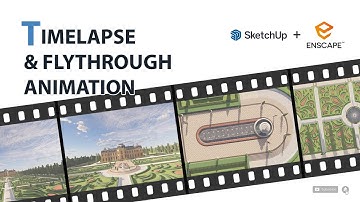 Timelapse & Flythrough Animation using Enscape