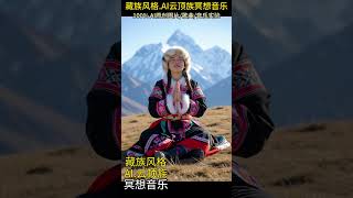 S9.🎵 V6 .00 |  西藏风格.AI云顶族冥想音乐 | 2025藏风音乐 Tibetan Folk Songs | 高原天籟之聲 | Healing & Relax Music