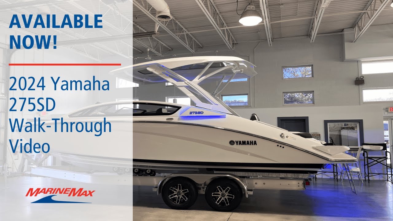 Available Now! 2024 Yamaha 275SD Boat For Sale at MarineMax Lake Norman