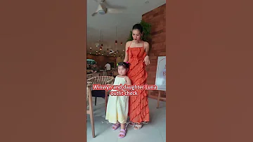 ANG KYUT NG MAG INA OUTFIT CHECK Winwynmarquez Showbiz Shortsviral 