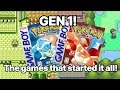 The games that started it All! GEN 1 Pokémon Red and Blue Nuzlocke Playthrough!