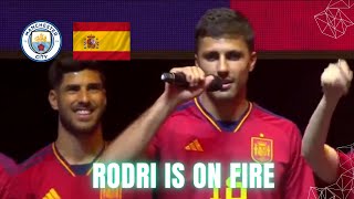 Rodri is on Fire Song