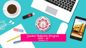 Student Induction Program 2020-21 || Session 2 || SFC