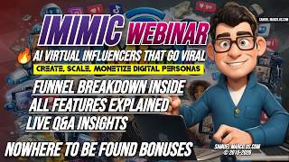 iMimic Review WEBINAR REPLAY + Q&A + OTO + Demo ✅ iMimic Bundle ✅ iMimic Review