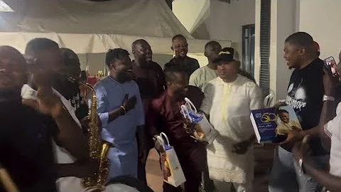 MOMENT KUNLE AFOD MOVES TO INVITE LAGOS BIG BOYS, RILIWAN COOLER AND FRIENDS TO HIS 50TH BIRTHDAY