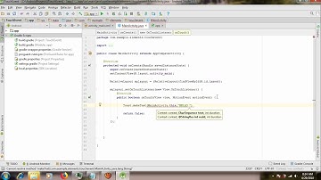 Android Studio Tutorial -06- TouchEvent