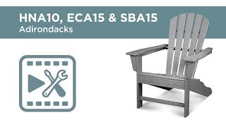 POLYWOOD® HNA10, ECA15 & SBA15 Assembly Video