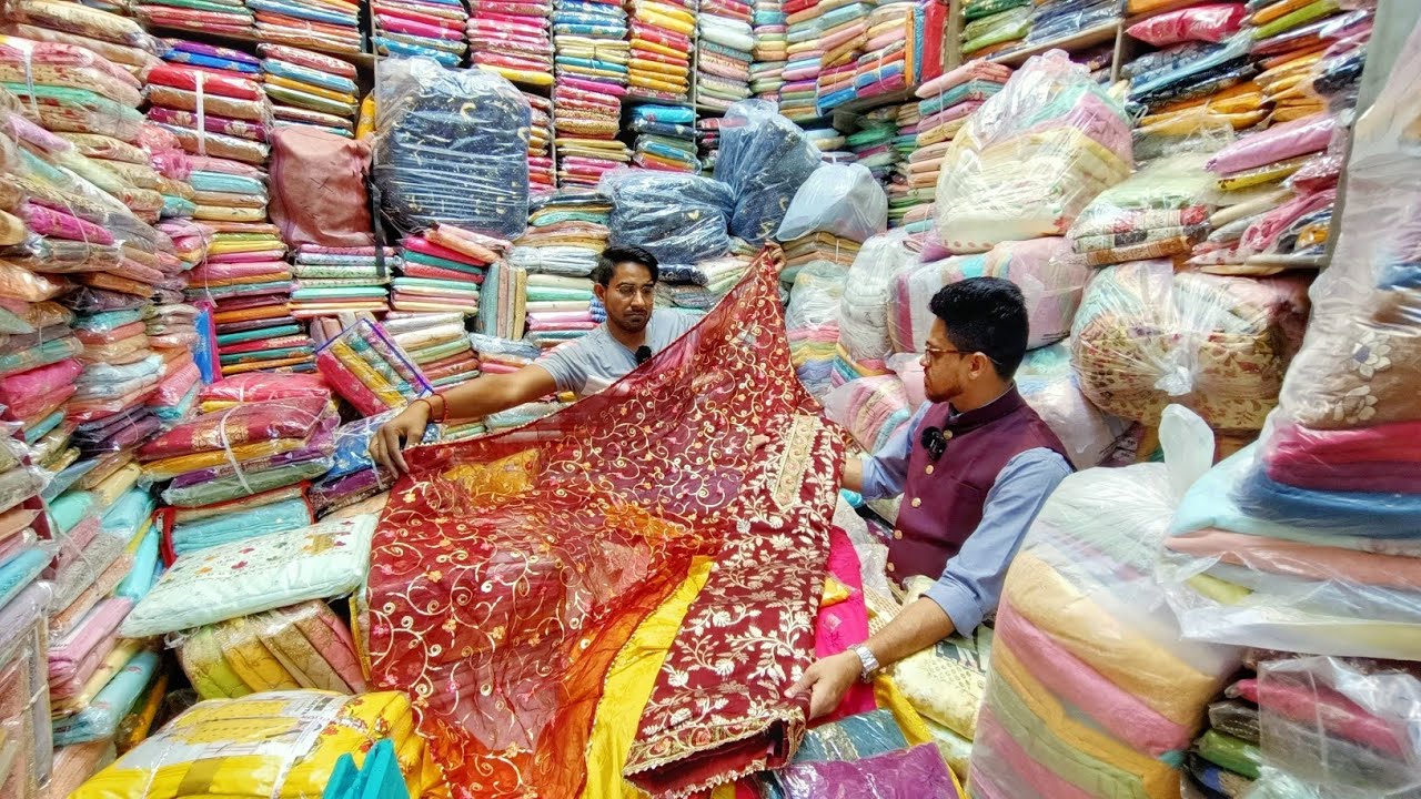 Salwar Suit Wholesale Market in Kolkata / 3 Piece Salwar & Sharara Set ...