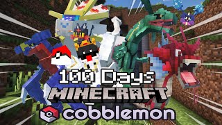 ห้ามตาย !! เอาชีวิตรอด 100 วันในโลก Minecraft Cobblemon 100 Days