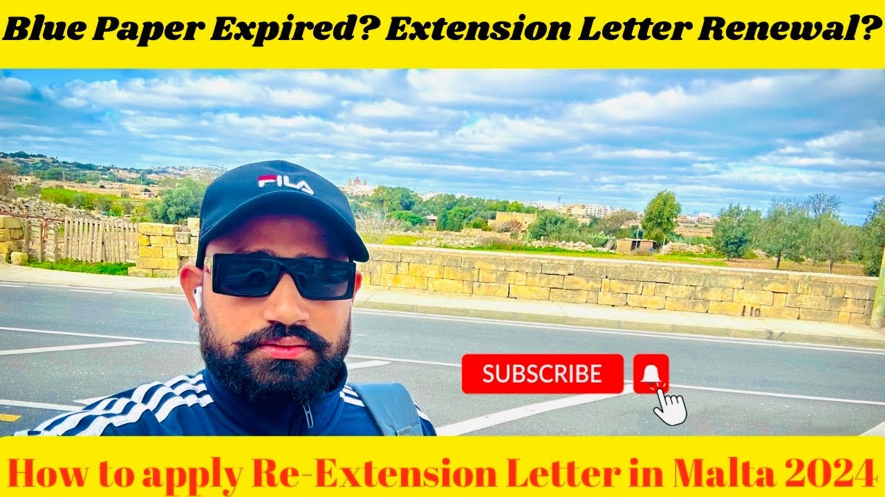 Blue Paper Expired in Malta 2024? | If your Extension Letter expired in Malta what should you do?