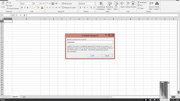 How to protect an Excel 2013 document structure from changes