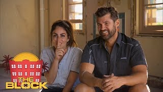 Sara reveals her grand plan for her bathroom | The Block 2018