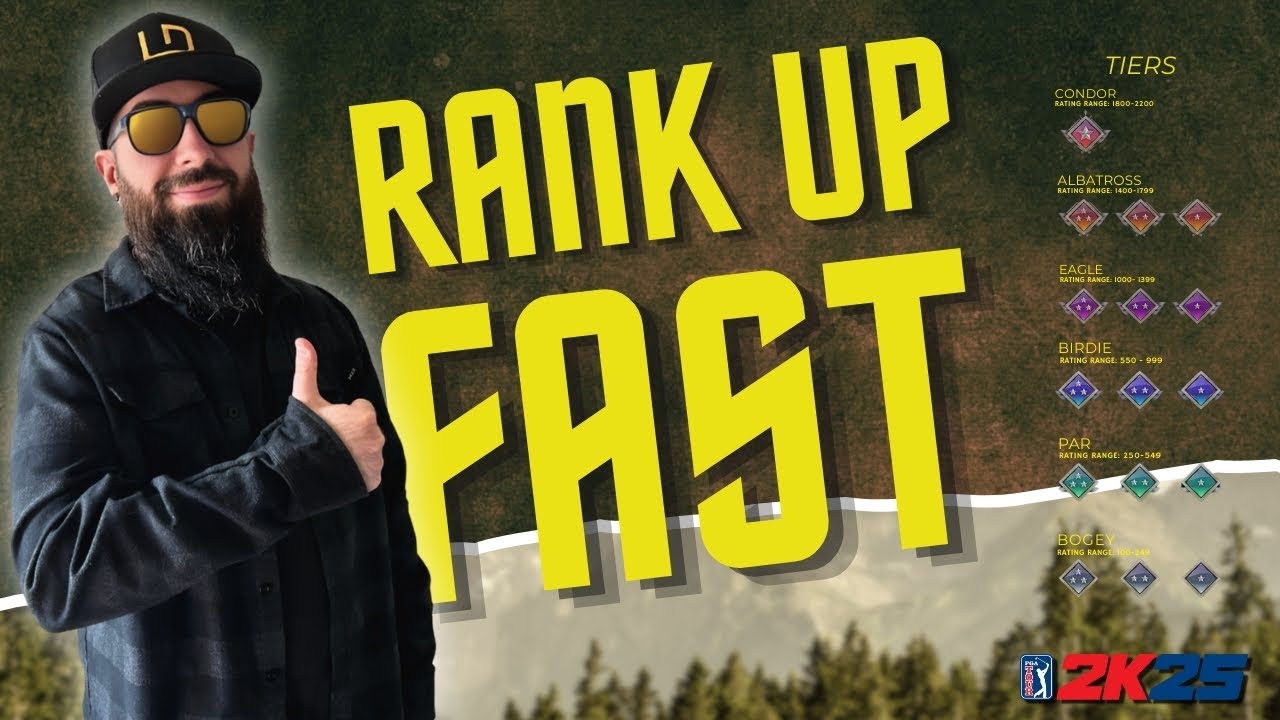 Меньше промахов, больше побед — непобедимая рейтинговая стратегия в PGA Tour 2K25!
