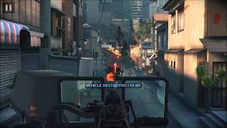 Modern Combat 5 | Insane Multi- Kill WITH MACHINE GUN !!!!!Must Watch!!!!