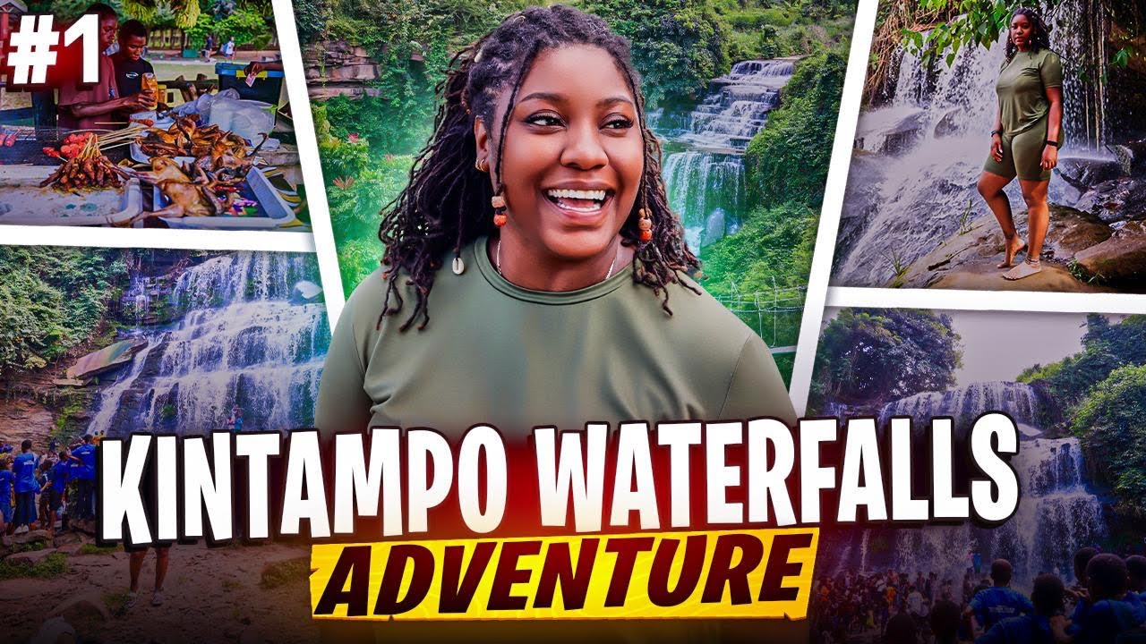 Kintampo Waterfalls Ghana 🇬🇭 | Canopy Walk, 3 Falls & Grilled Guinea Fowl Adventure