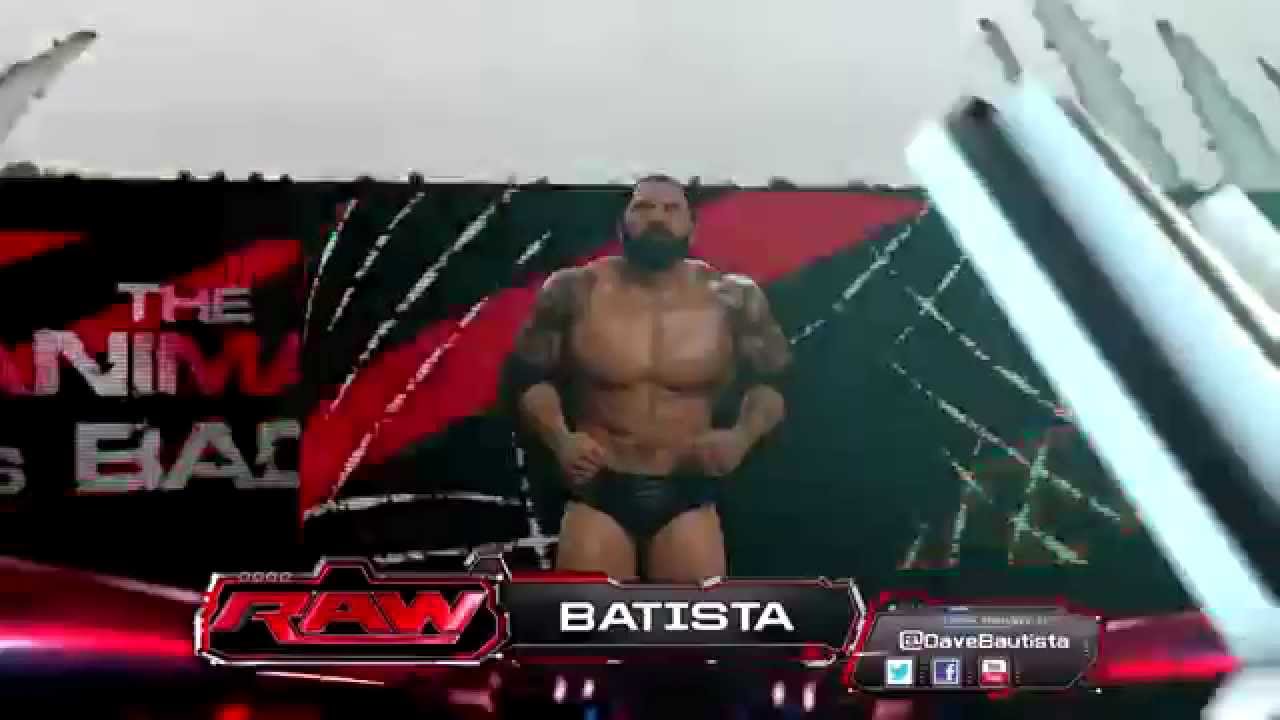 WWE 2K15 - Randy Orton RKO vs Batista Bomb Gameplay Trailer