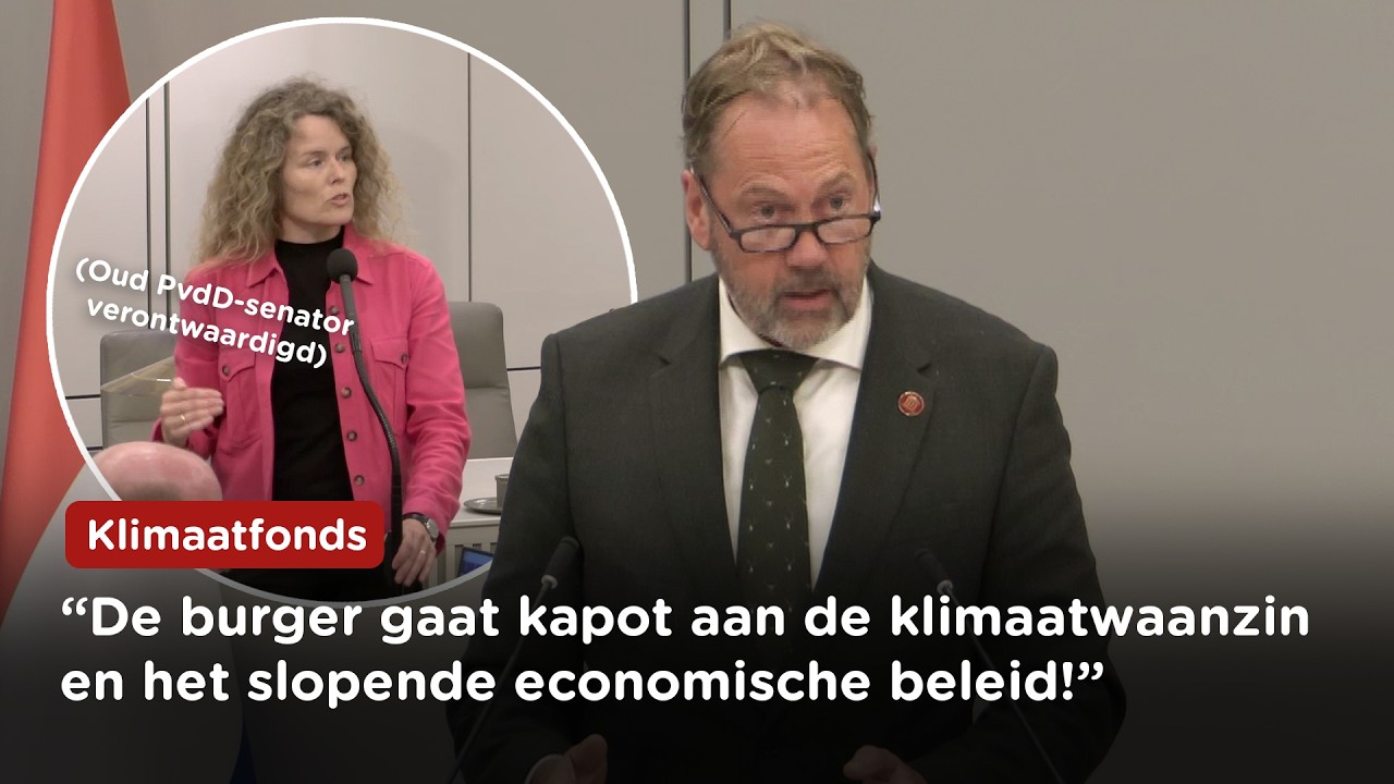 Thumbnail Minister loog over onderzoek, Kemperman (FVD) eist een eerlijke onderbouwing in klimaatdebat