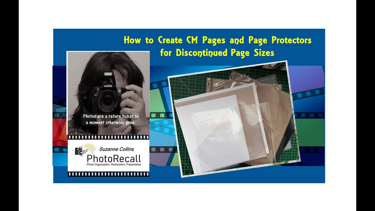 Protège-Pages Creative Memories 7x7 Pouces - Lot De 12 Feuilles, Neuf Sous Blister