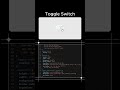 Toggle Switch - Animation Website Part 44 #website #animation #html #frontend #effect #css