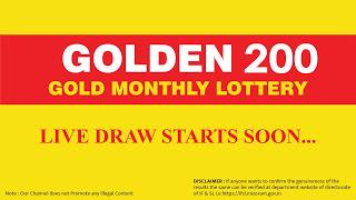 Golden 200 (Organised & Promoted by Govt. of Mizoram) Live 6:30 pm. 17-06-2026. Golden 200 (Organised & Promoted by Govt. of Mizoram) Live 6:30 pm. 17-06-2026.