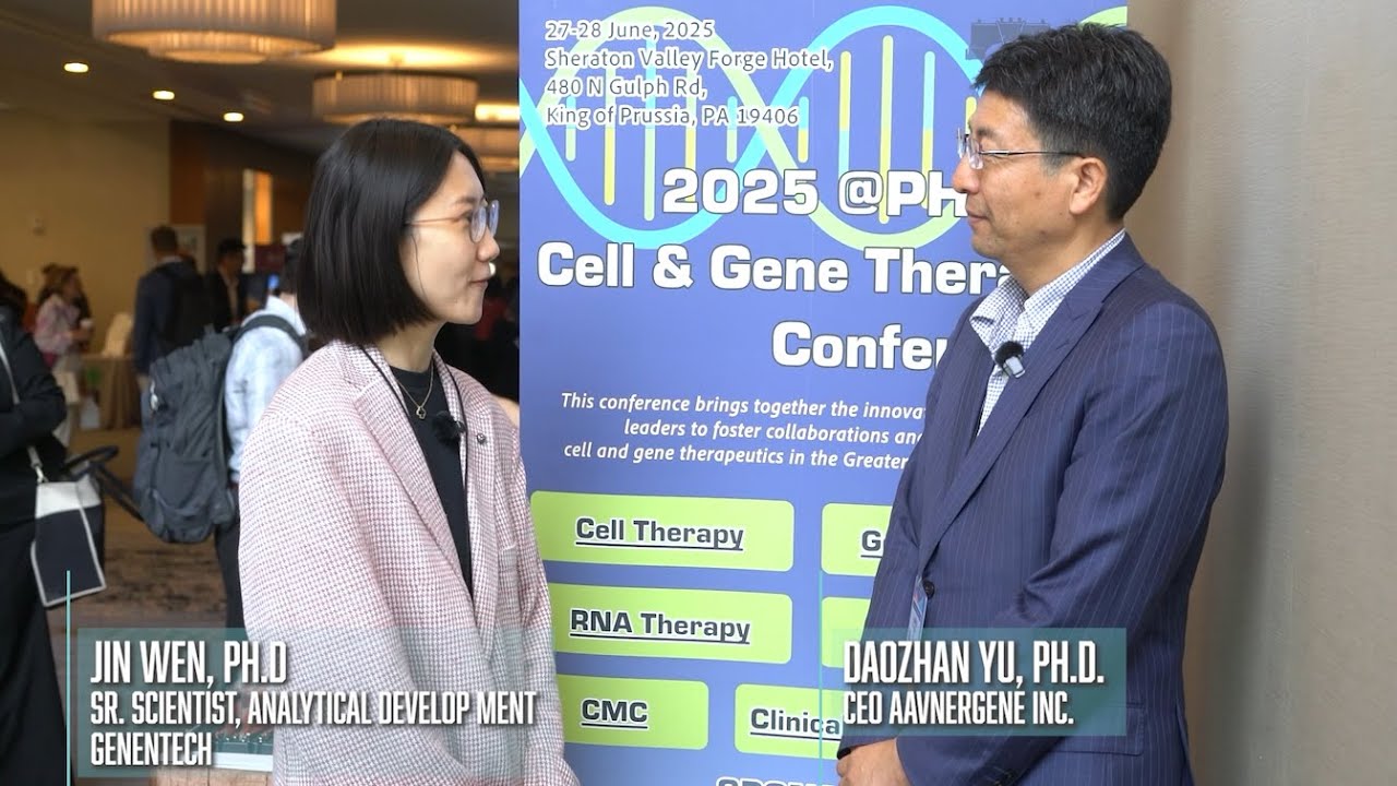 Interview with Dr. Daozhan Yu by Dr. Jin Wen @ 2025 CGT Conference