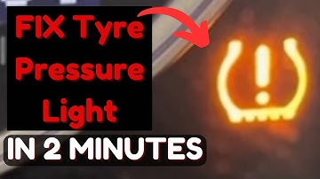 Tyre Pressure Reset for a LEXUS