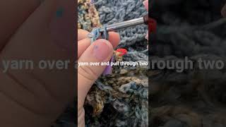 Information FPdtr - Front post double treble crochet. Update