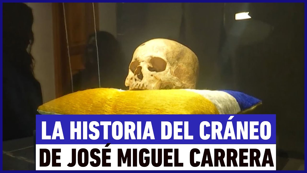 La historia que rodea al cráneo de José Miguel Carrera