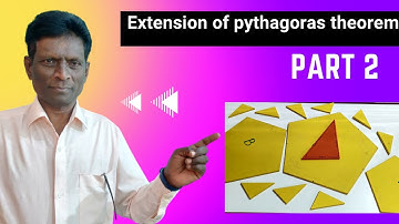Practical proof of Extension of Pythagoras theorem | Part 2