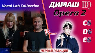 ПЕРВАЯ РЕАКЦИЯ ВОКАЛЬНЫХ УЧИТЕЛЕЙ / Vocal Lab Collective: Димаш - Opera 2 (Димаш реакция)