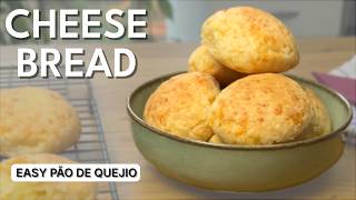 Brazilian Cheese Bread Recipe (Pão de Queijo) | Easy & Irresistible!