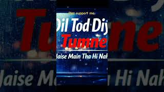 Dil Tod Diya Tumne 💔 | Sad Hindi Song | Broken Heart Lofi | Slowed Reverb #bollywoodtunes #viralsong