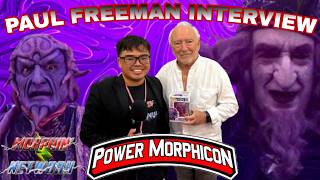 Paul Freeman (Ivan Ooze) Power Morphicon 2026 Interview @MorphinNetwork