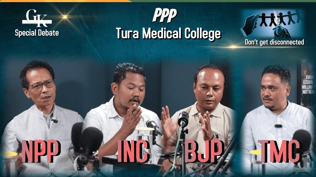 DEBATE - NPP, TMC, BJP & INC (re-uploaded video after correction)