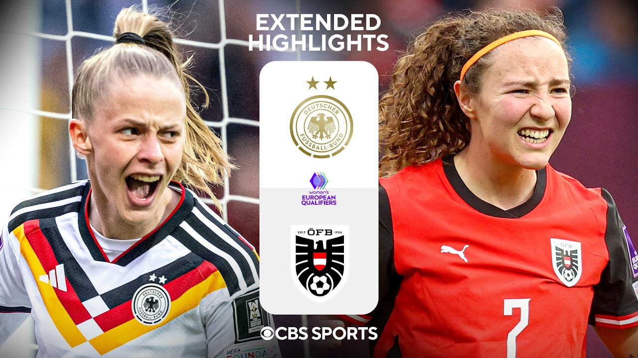 Germany Crush Austria 8-0 as Women's World Cup Qualifying Dominance Continues