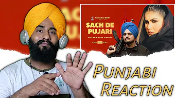 Reaction | Sach De Pujari (Official Video) @SimiranKaurDhadli