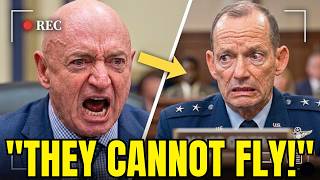 "'Ready To Fly?': Air Force General FREEZES After Mark Kelly Exposes 150 Grounded Jets"